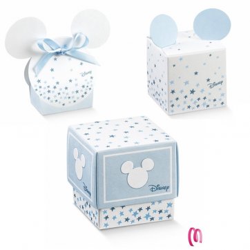 Bomboniere Mickey Mouse Disney Celeste on Cloud with BOX H 5 cm 
