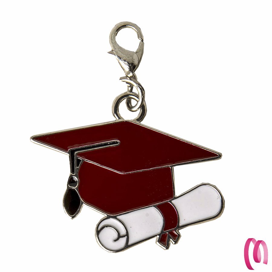 Ciondolo Laurea Tocco Rosso € 0.85