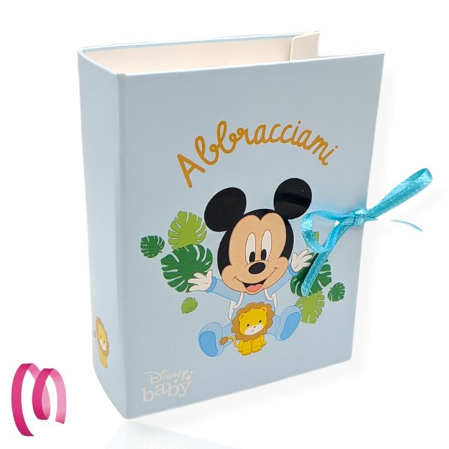 Bomboniera Mickey Mouse libro Disney