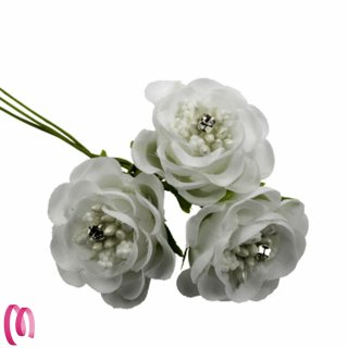 Rosellina con punto luce 48 fiori