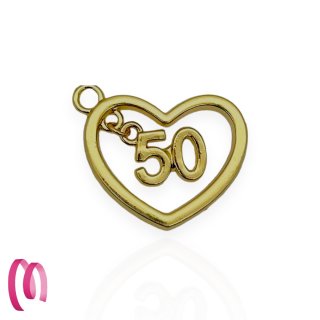 Ciondolo cuore oro 50 anni E3532 a partire da 1,20 € 