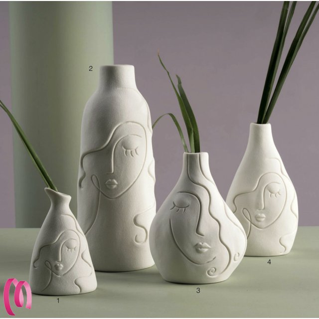 Vaso in Ceramica Viso Donna AR7917-424 a partire da 6,83 € 