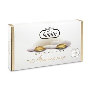 Confetti Buratti Oro e Argento alla Mandorla confezione 1 kg  a partire da 30,00 € 