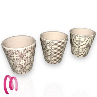 Bomboniera porta vasi in Ceramica assortiti MBA7795 a partire da 2,12 € 